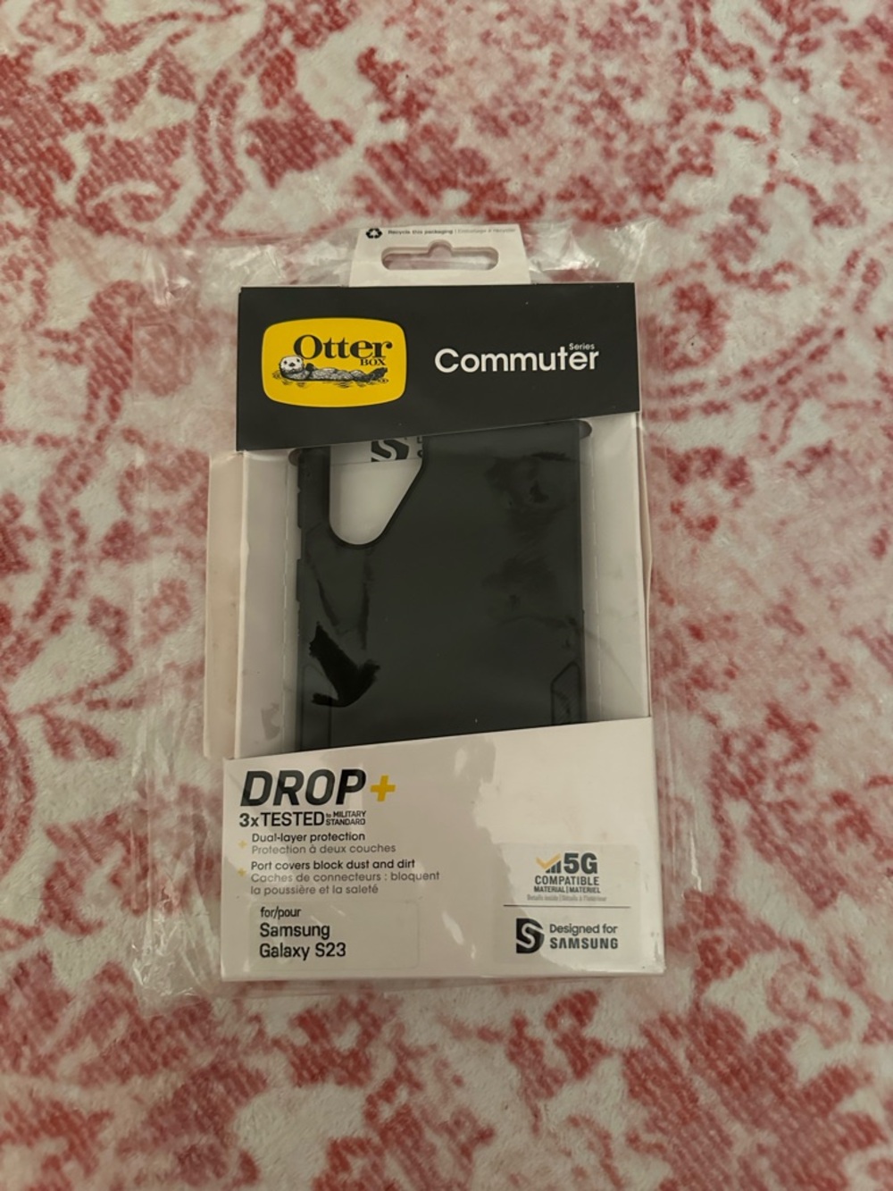 OtterBox Commuter Series Case for Samsung Galaxy S23 - Black